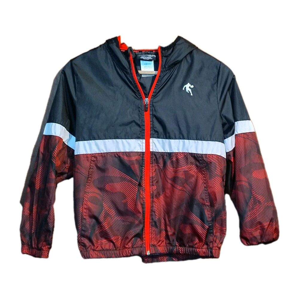 And1 Red & Black Windbreaker